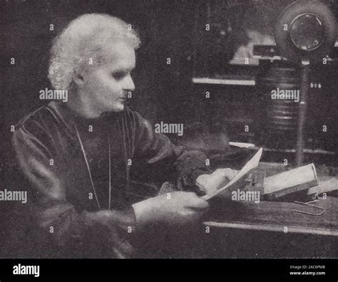 Polish and naturalized french physicist and chemist hi-res stock photography and images - Alamy