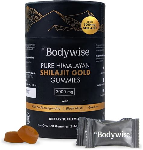 Be Bodywise Pure Himalayan Shilajit Gummies Review - CHILL GUMMY MOUNTAIN