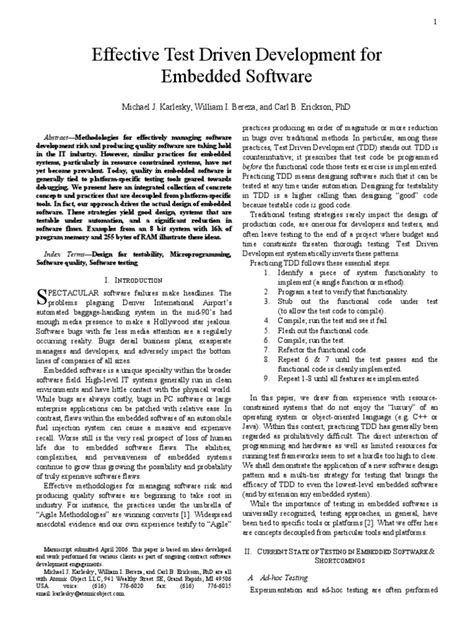 Image result for Embedded C Test Driven Development