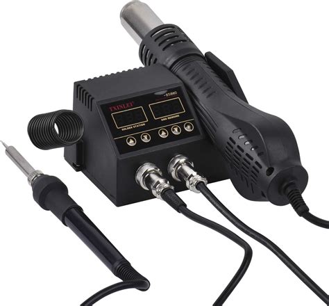 TXINLEI 8586D 110V Hot Air Gun Rework Station 2 in 1 Digital India | Ubuy