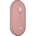 Logitech Pebble Mouse 2 M350s Slim Bluetooth Wireless Mouse, Portable ...