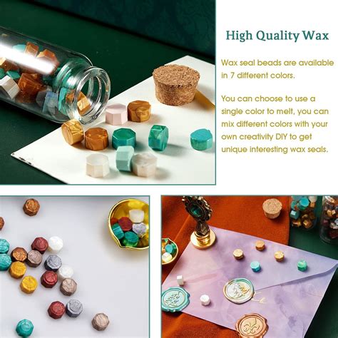 Vintage Fancy Letter Sealing Wax Stamp Set - Wax Seal Kit and Seal Wax ...