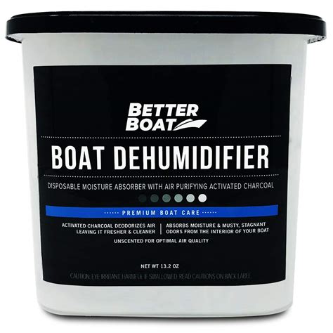 Boat Dehumidifier Moisture Absorber and Charcoal Deodorizer Remove Damp ...