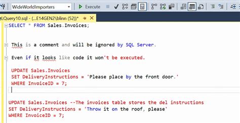 Image result for Comment SQL Code