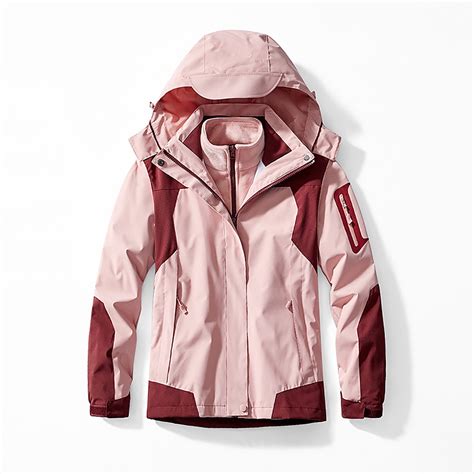 Aboser Women's Waterproof Ski Jacket 3 in 1 Snow Winter Coats Windproof ...