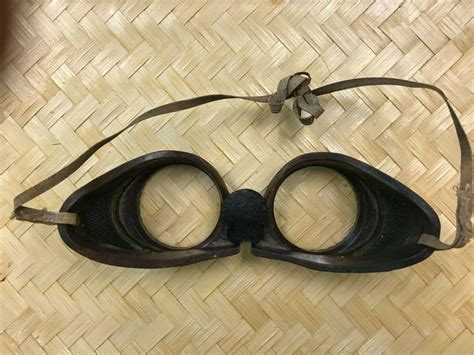 Original Rare WW2 German Japanese Aviation Goggles | #3852010550