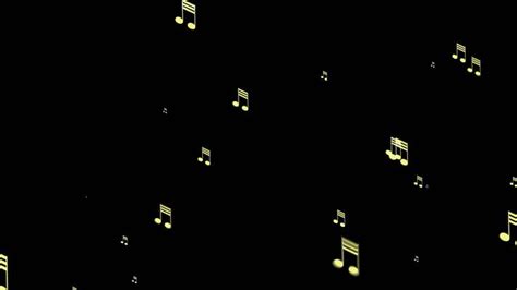 Animated Music Notes Stock Video Footage for Free Download