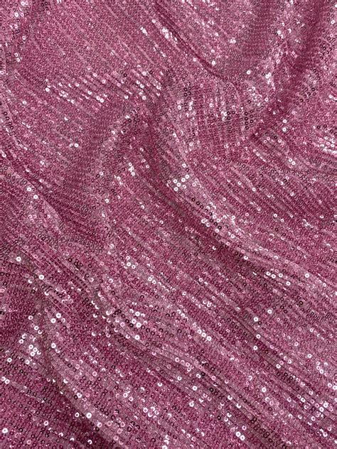 Gorgeous Classic Eye Catching Pink Sequin Fabric – banaraswala.fabric