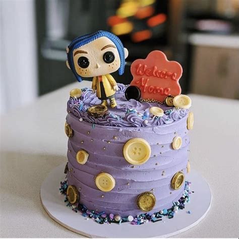 Pin de Audrie C. en Coraline | Pasteles divertidos, Tortas bonitas ...