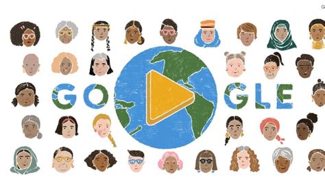 Women’s Day 2022: Google Doodle celebrates womanhood in this unique ...