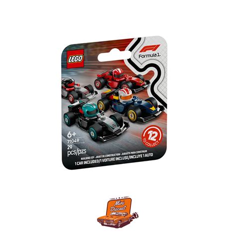 LEGO Mini Collectibles F1 (29 Pieces / One Random Car) – Mini Diecast