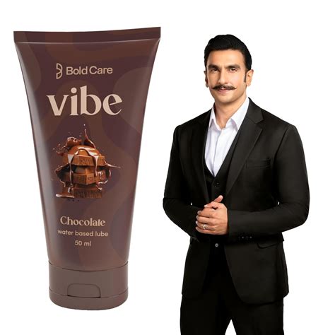 Bold Care Vibe Chocolate Water Based Lube [50 ml] with Aloe vera and ...