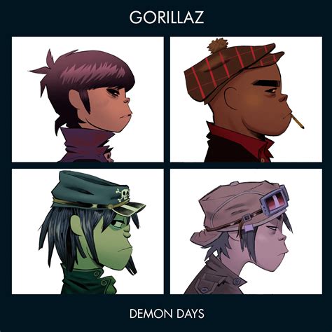 Demon Days album cover but i swapped them : r/gorillaz