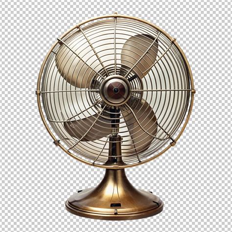 Floor fan vintage on transparent background | Premium AI-generated PSD