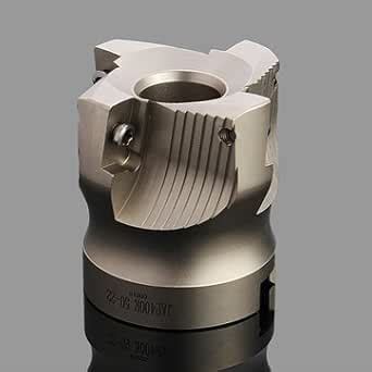 Generic 4 Flute 400R-50mm-22 Face End Mill Endmill Facing CNC Milling Cutter : Amazon.in ...