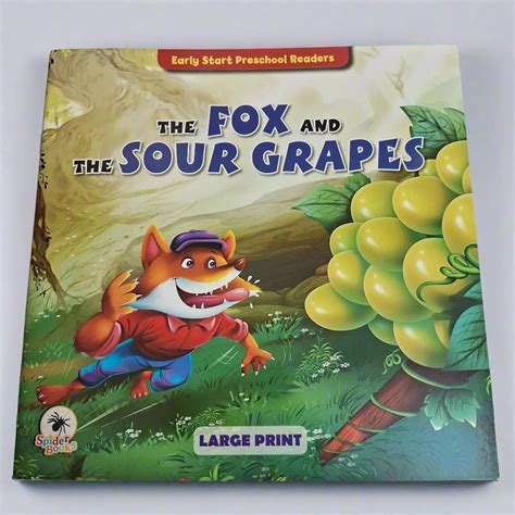 The Fox and the Sour Grapes - Large Print – We Are Turners
