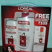 L'Oreal Paris Total Repair 5 Shampoo 704ml Combo with Conditioner, 192 ...