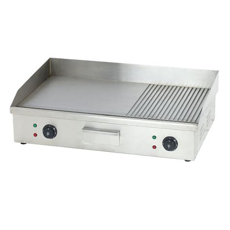 Electric Griddle Stainless Steel – TEG-822DKW – 4.4kW; 20A – VIP ...