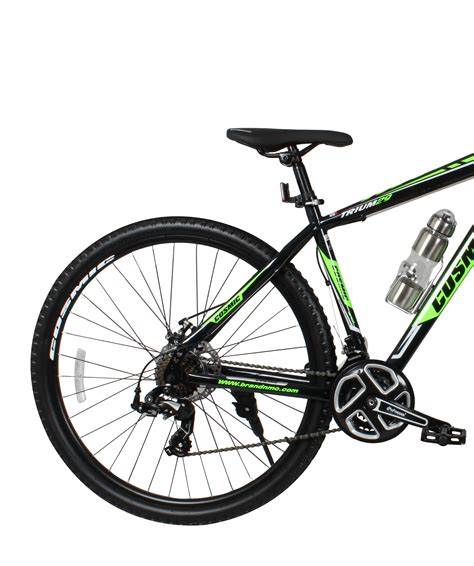 Buy COSMIC TRIUM 29 INCH 21 SPEED HARDTRAIL BICYCLE BLACK/GREEN ...