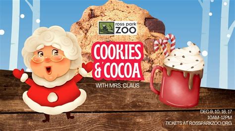 Cookies & Cocoa with Mrs. Claus, Ross Park Zoo, Conklin, 9 December ...