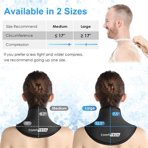 ComfiTECH Neck Ice Pack Wrap Gel, Cooling Pad for India | Ubuy