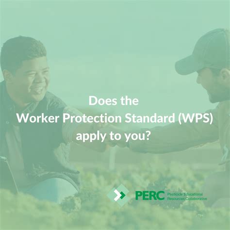 Wondering if—or how—the Worker Production Standard (WPS) applies to you ...