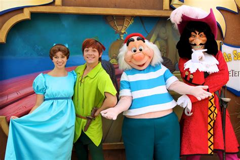 Wendy, Peter Pan, Mr. Smee, and Captain Hook | adventurously aleisha ...