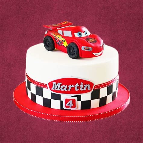 Order McQueen Car Theme Cake | YummyCake
