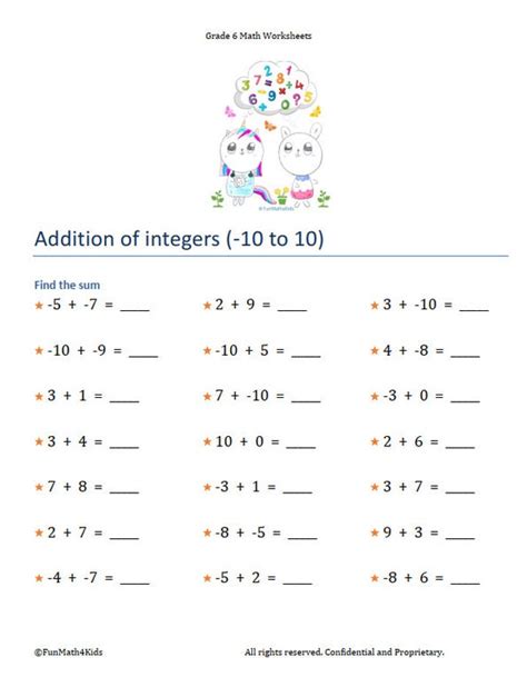 Grade 6 Math Problems 的图像结果