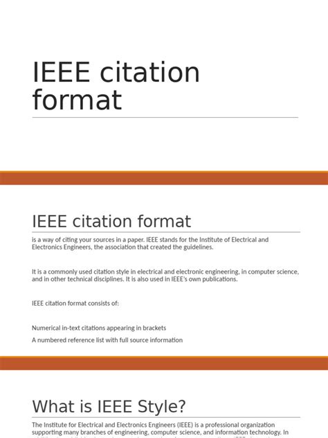 Image result for IEEE Style