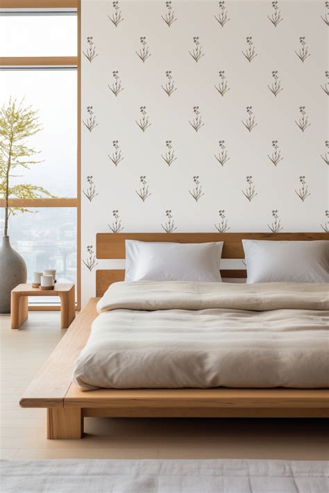 Bouquet Wallpaper – minimal indian