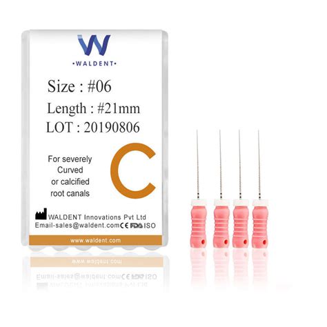 Waldent C Files 21mm ( Pack of 4 ) – Waldent.com
