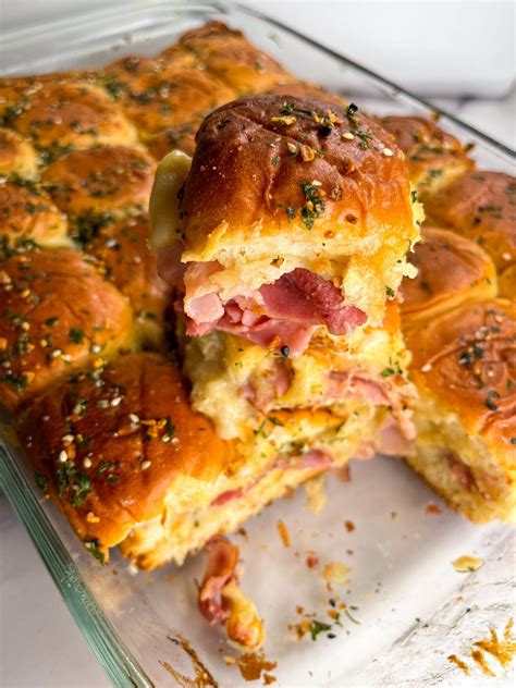 Ham and Cheese Sliders on Hawaiian Rolls Recipe