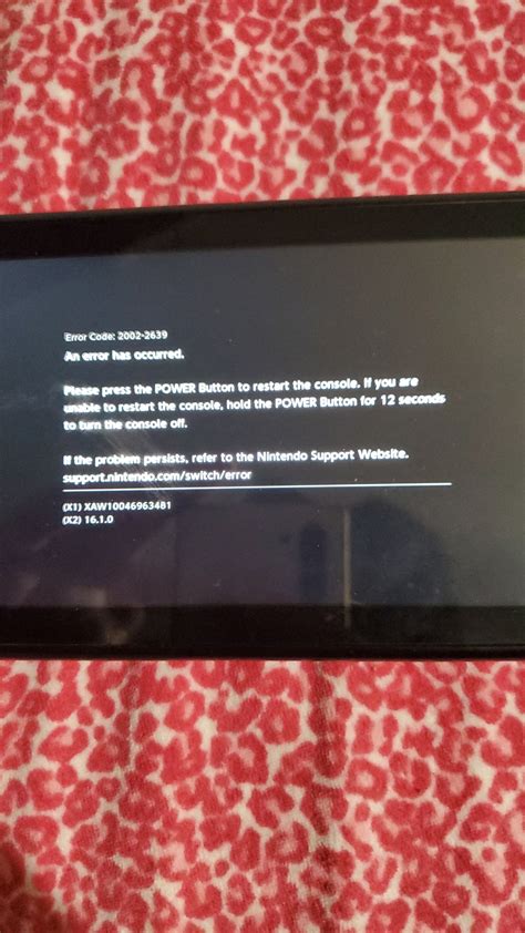 Image result for Switch Error Code 2618 0513