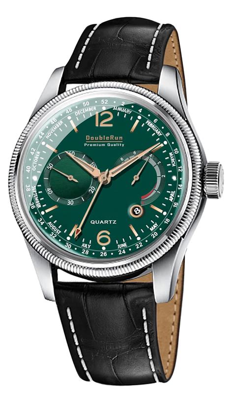 Buy Doublerun 3D Glass Date Display Dial Analog Watch - for Men at ...