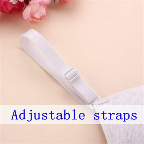 MANJIAMEI Women Teen Girls Thin Cotton Breathable Sports Bra Wire Free ...