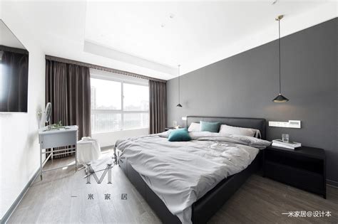 华丽117平现代三居卧室设计案例-现代简约整装-燕子装修效果图