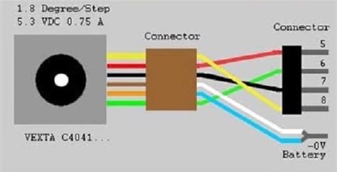Image result for Stepper Motor Wire Connection
