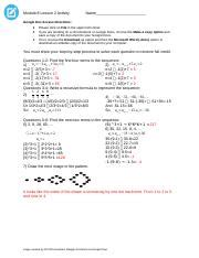 Module 1 Lesson 2 Homework 8th Grade 的图像结果