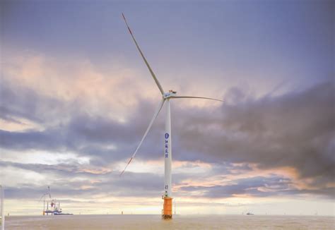 苏交控如东H5海上风电场项目首台风机并网发电--如东日报