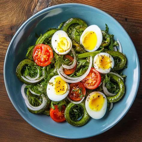 Ensaladang Pako (Filipino Fiddlehead Fern Salad) Recipe - Cup of Yum