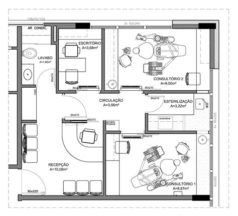 Modern Dental Office Floor Plan