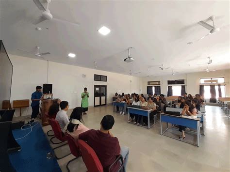 Ice-breaking session with the newly arrived batch of students in the ...