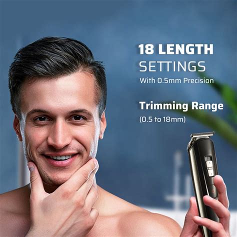 Nova NG 1151 100% waterproof Runtime: 60 Mins Grooming Kit for Men ...