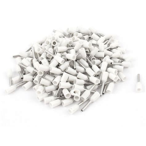 ELECTROPRIME200 Pcs Cord End Terminal Insulated Ferrule White E7508 ...