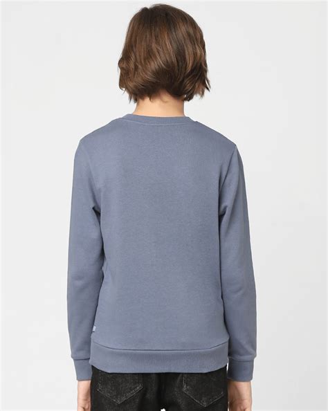 Buy Blue Mickey Graphic Print Sweatshirt for Boys Online at Jack&Jones ...