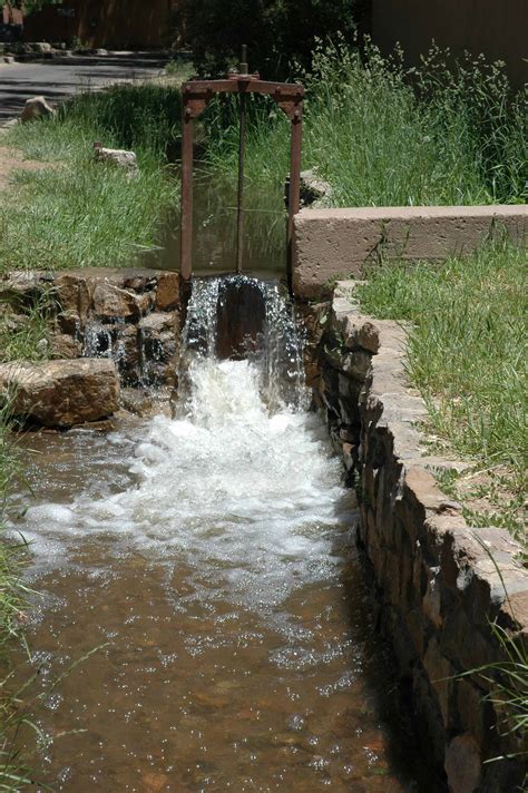 The Acequia Madre, or "Mother Ditch" - Adrienne DeGuere Sotheby's Santa Fe