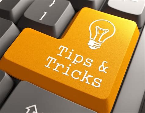 Image result for Tips/Tricks