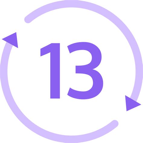 Thirteen - Free education icons