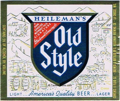 Item #38958 1956 Old Style Beer Label WI215